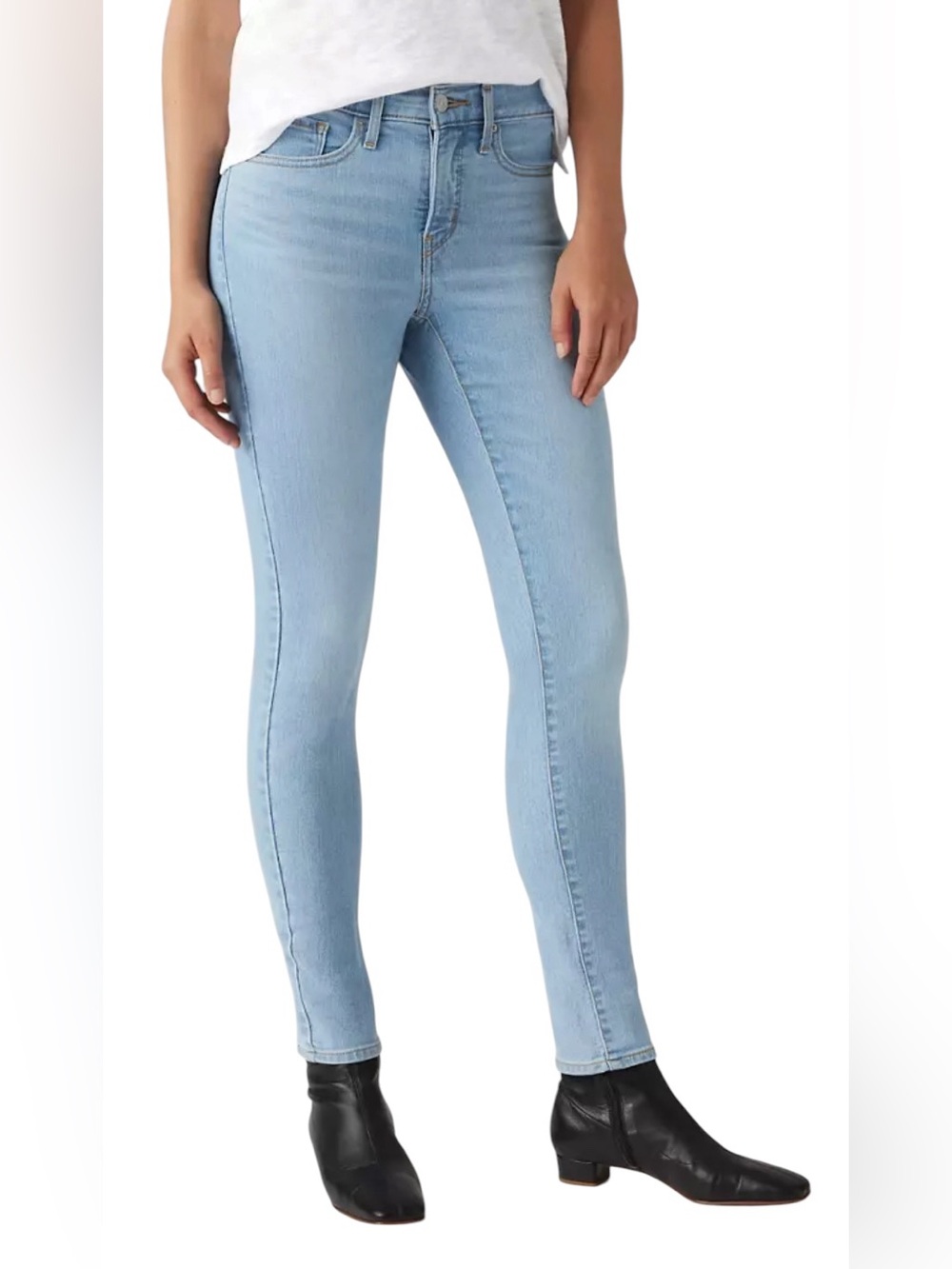 Levi’s 311 Shaping Skinny Light Blue High Rise Denim Jeans